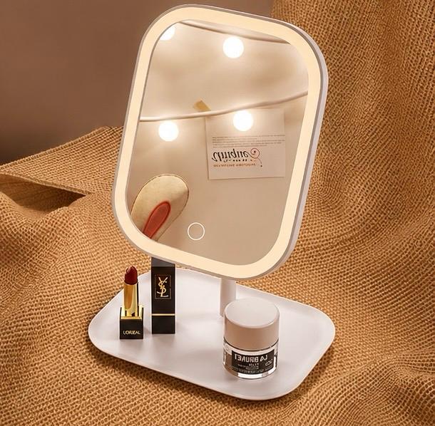 LED Mirror Stand